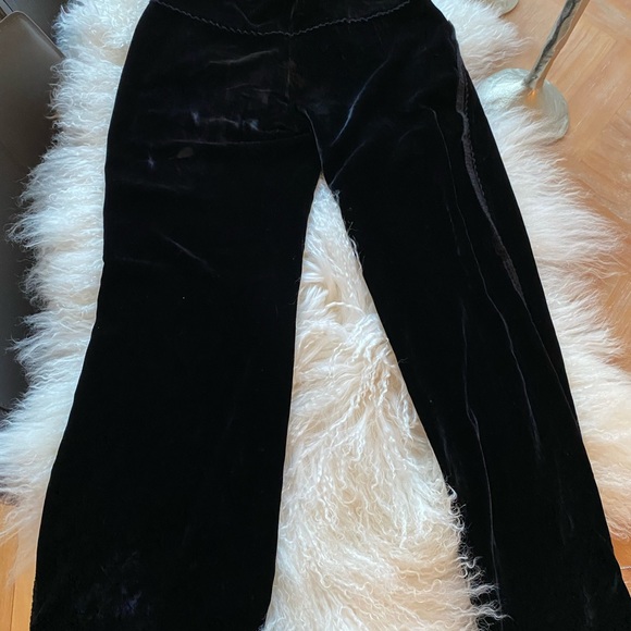 EUC Rare Vintage Max Studio women’s velvet special edition pants in Size 2!! - Picture 2 of 11